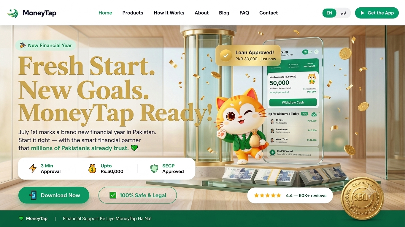 Fresh Financial Year — Fresh Start With MoneyTap